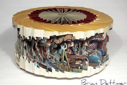 Book Art- Book Autopsies - Brian Dettmer