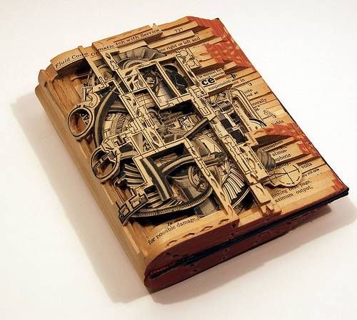 Book Art- Book Autopsies - Brian Dettmer 5