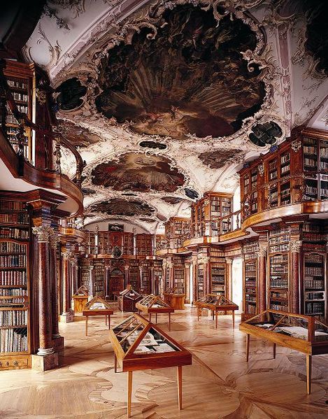 Abbey Library of Saint Gall, Switzerland