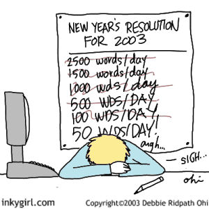 Humor for writers: writer's wordcount